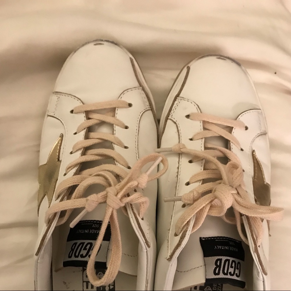 Golden goose sneakers (gently used)